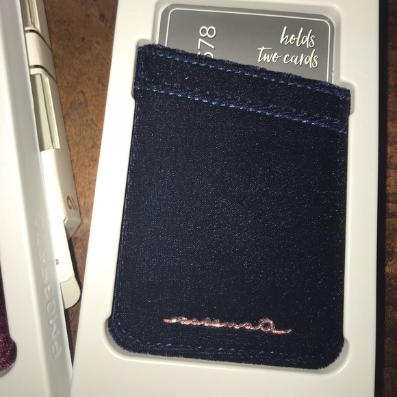 case-mate Accessories - CM Navy Velvet Pocket Wallet Case